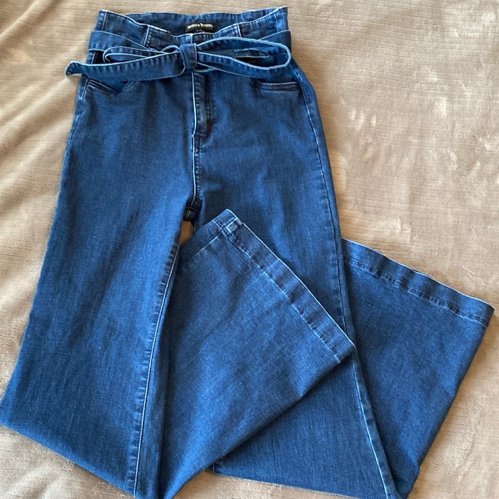 Bellbottoms with tie detail
